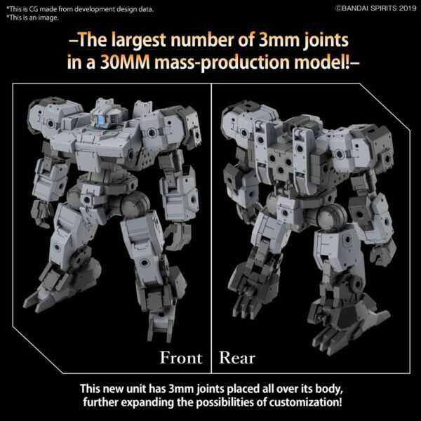 30MM EEXM-9 BASKYROTTO GRAY 1/144 - Image 7