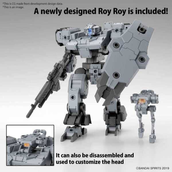 30MM EEXM-9 BASKYROTTO GRAY 1/144 - Image 3