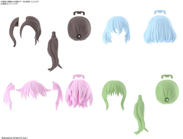 30MS OPTION HAIR STYLE PARTS V9