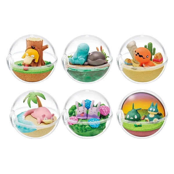 Re-ment POKEMON Terrarium Relaxing Time