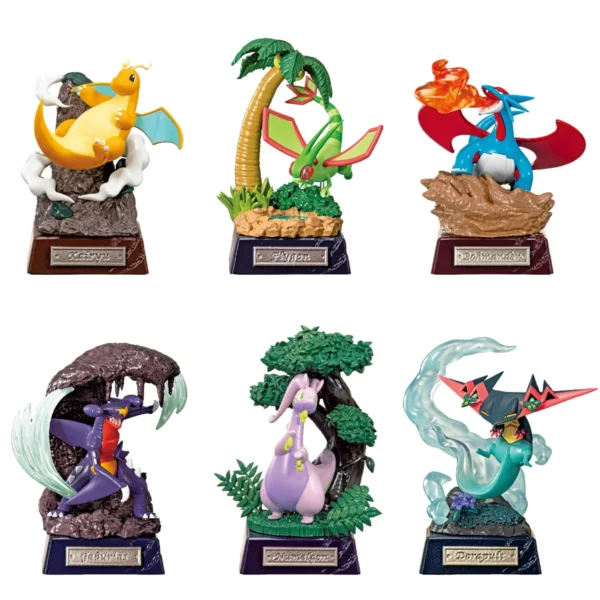 Re-ment POKEMON Pocket Statue Dragon Type